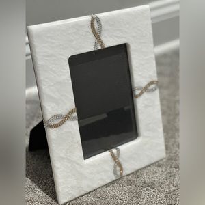 Marquette Home 5x7 Swarovski hand enameled picture frame